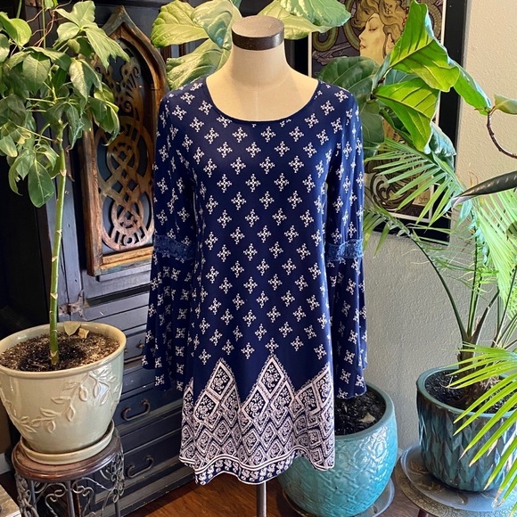 Revolve Band of Gypsies Printed Mini Dress - Picture 6 of 16